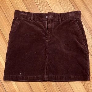 Ralph Lauren corduroy mini skirt